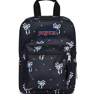 Big Break Lunch Bag - Pastel Petals Black