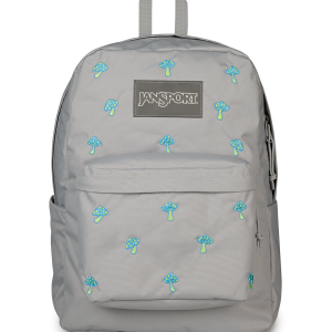 SuperBreak® Plus - Embroidered Shrooms Grey