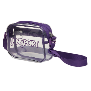 Clear Crossbody - Grape Jelly